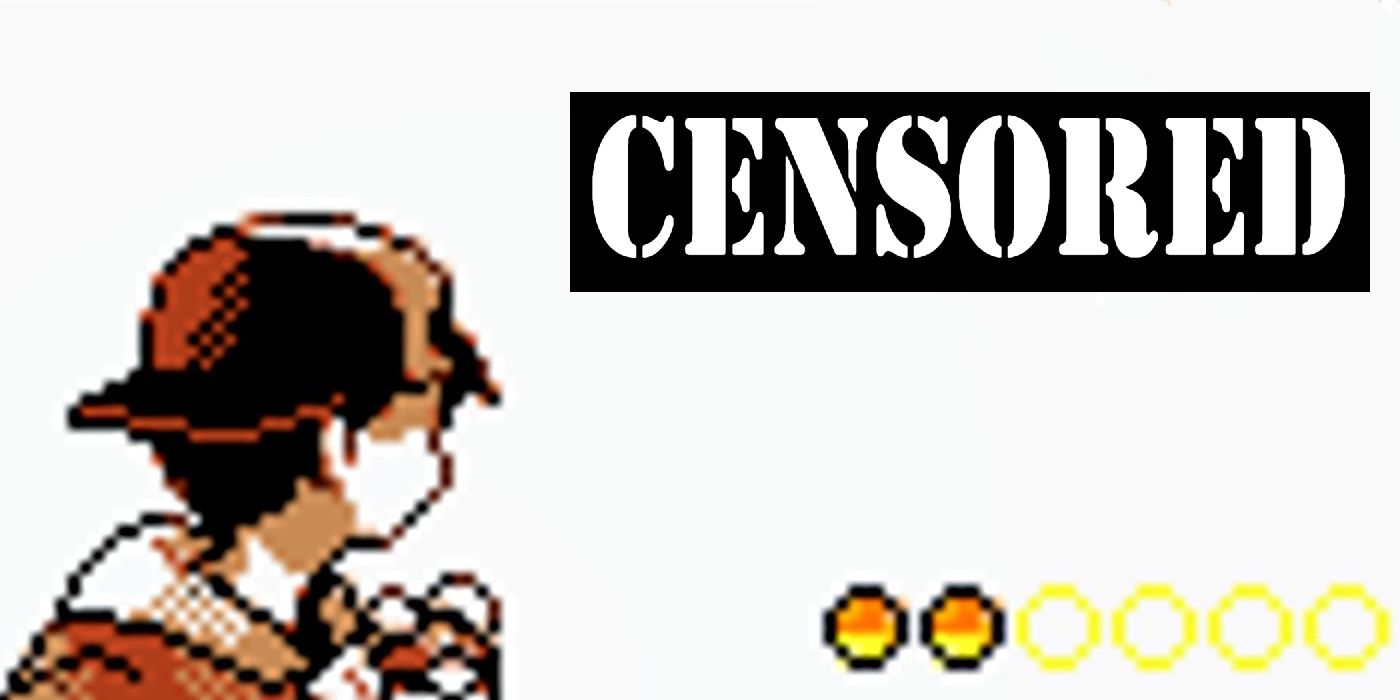 Pokemon Gold and Silver Censored