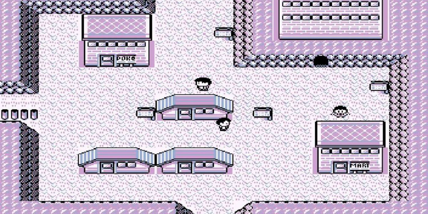Lavender Town in Pokemon Red and Blue.