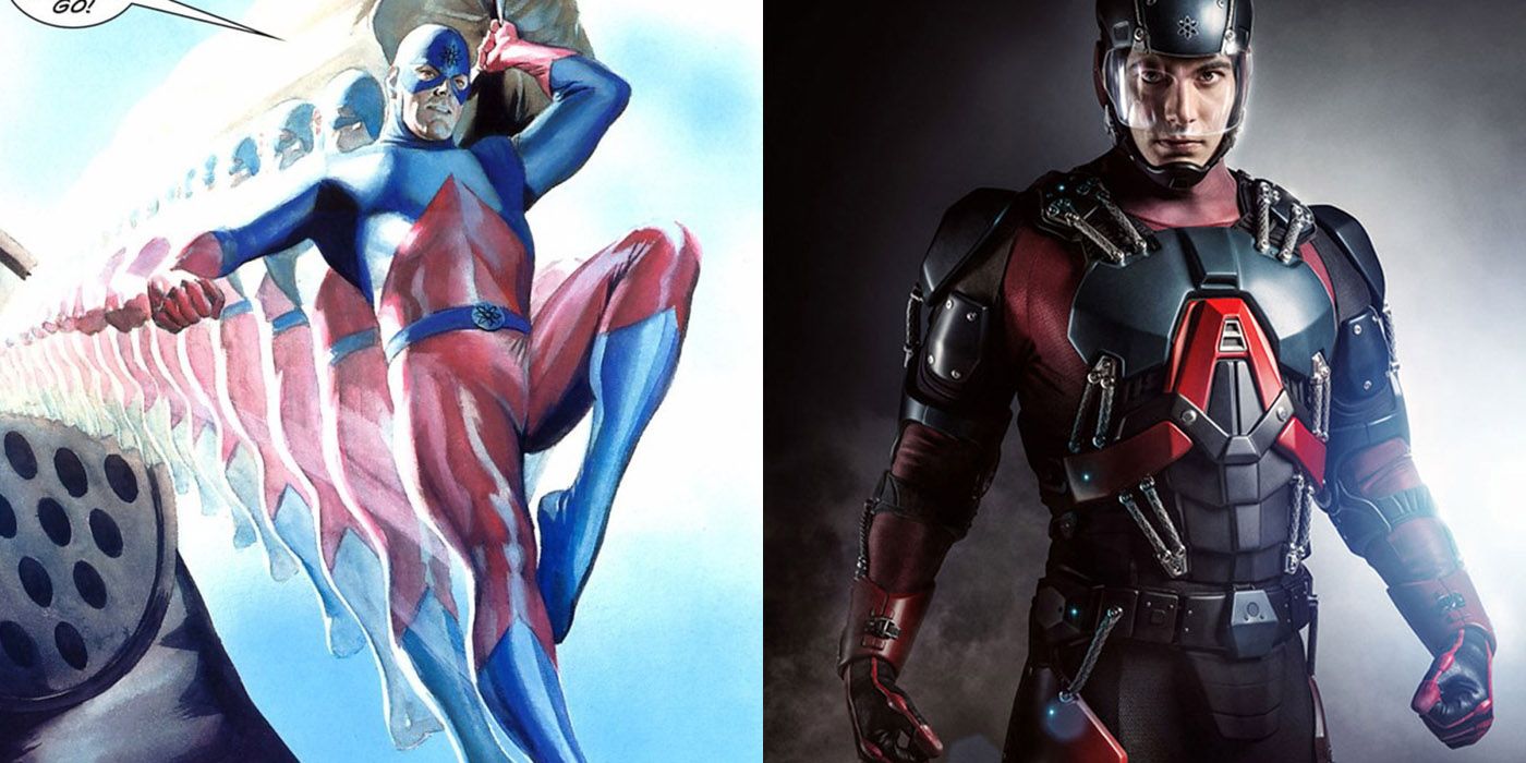 Ray Palmer aka the Atom in comics and on TV
