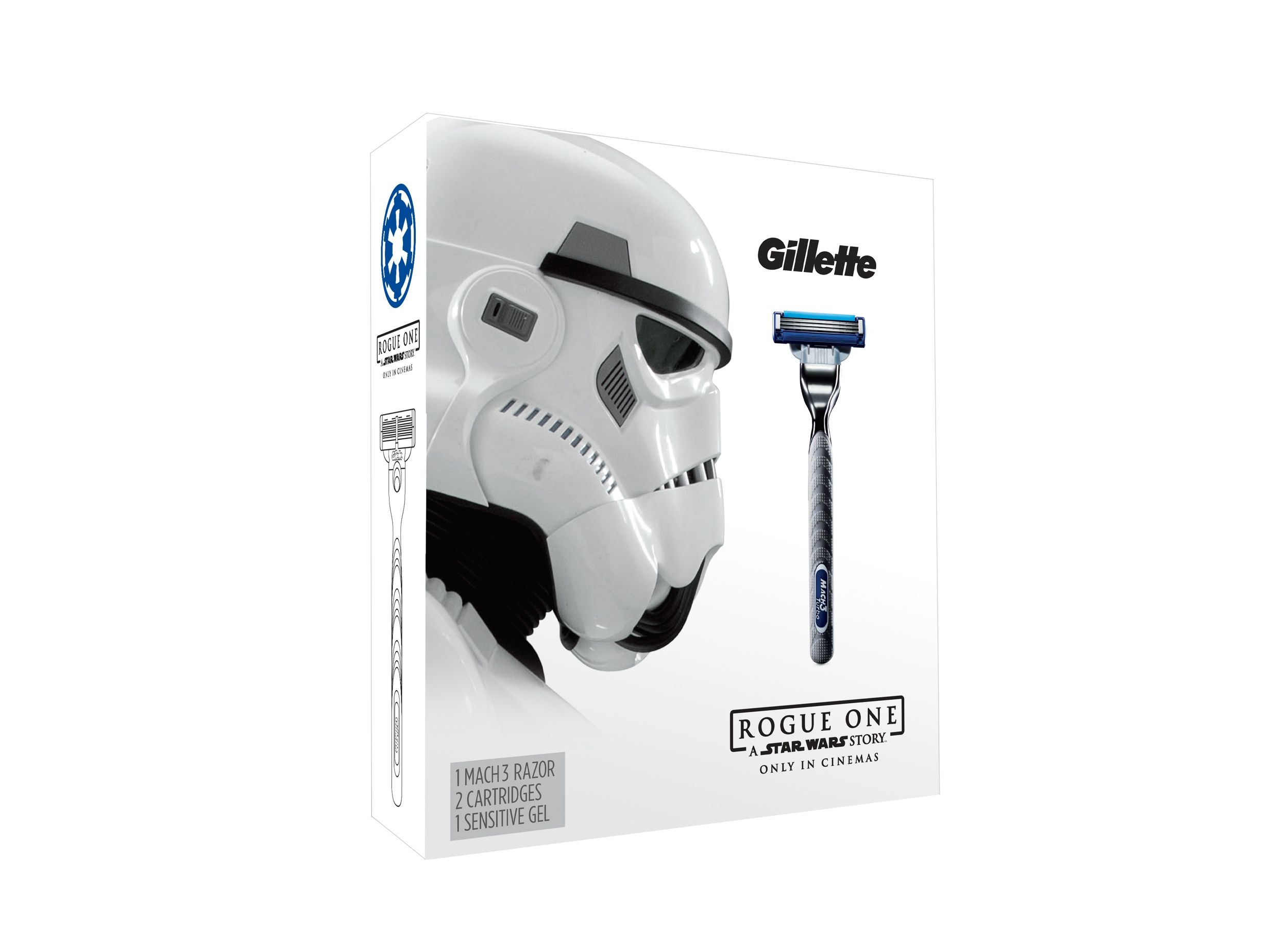 Rogue One and Gillette Special Edition MACH3 Gift Pack (Stormtrooper)