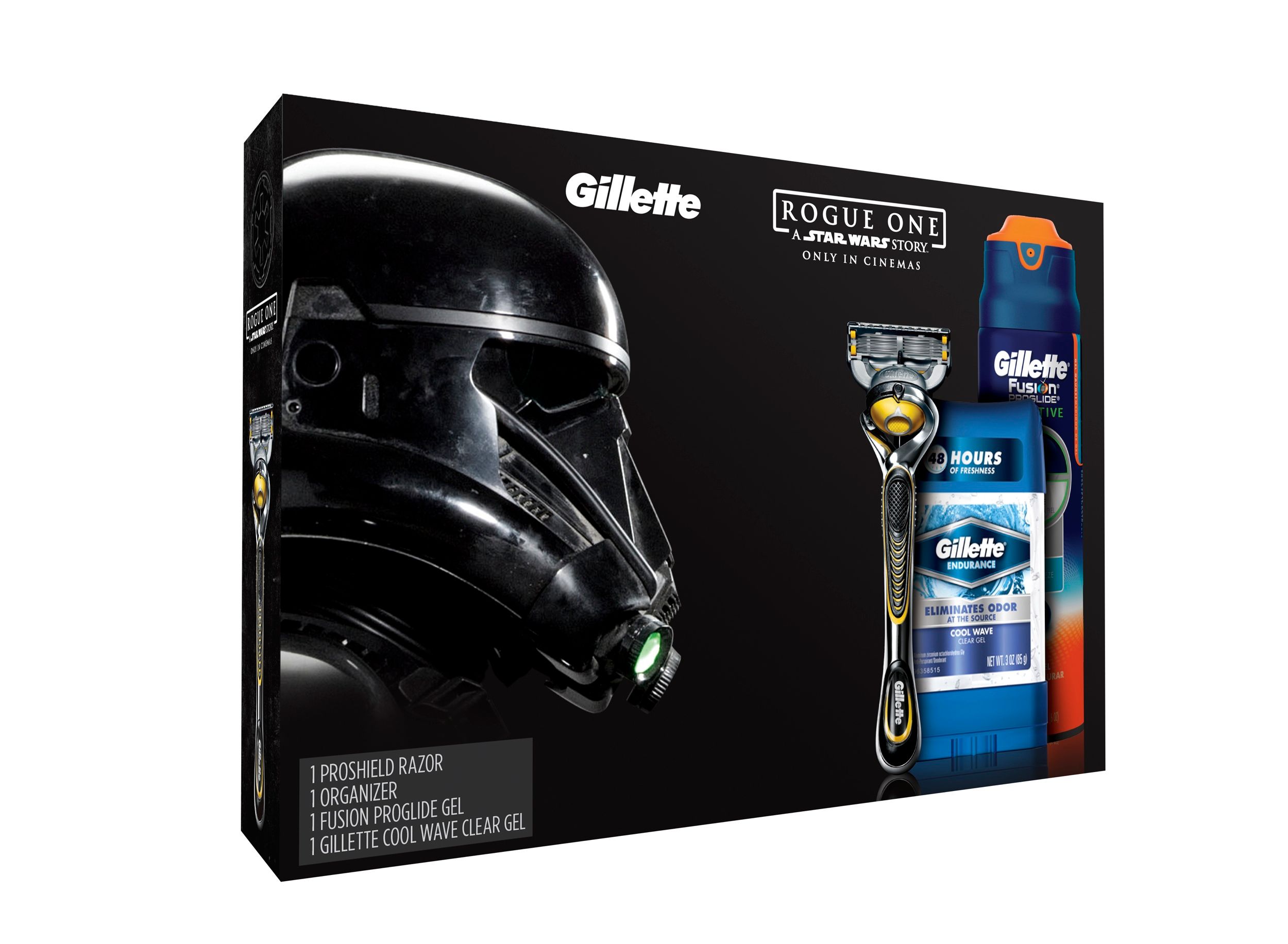 Rogue One and Gillette Special Edition ProShield Regimen Gift Pack (Death Trooper)