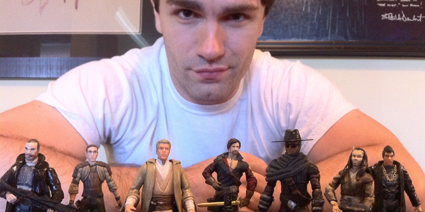 Sam Witwer's custom made action figures based on his RPG characters