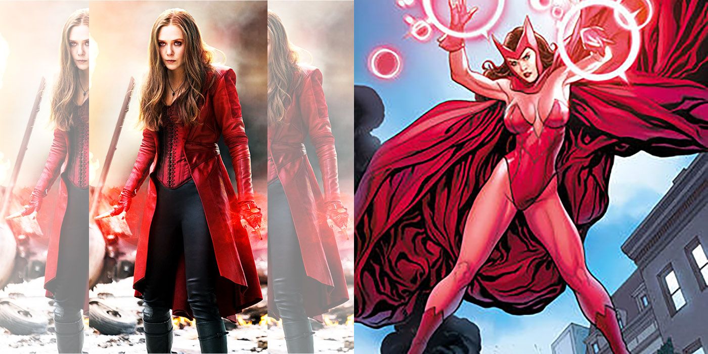 Scarlet Witch in comics and film