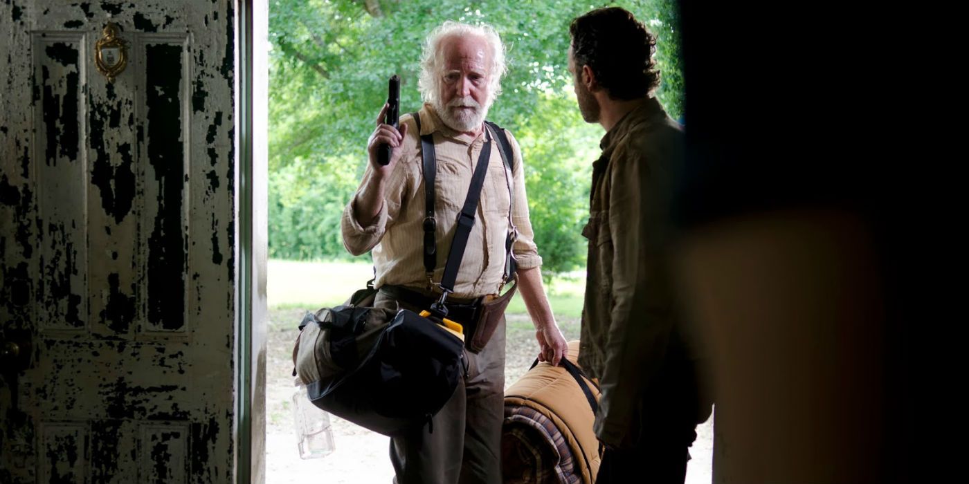 Scott Wilson as Hershel Greene in The Walking Dead