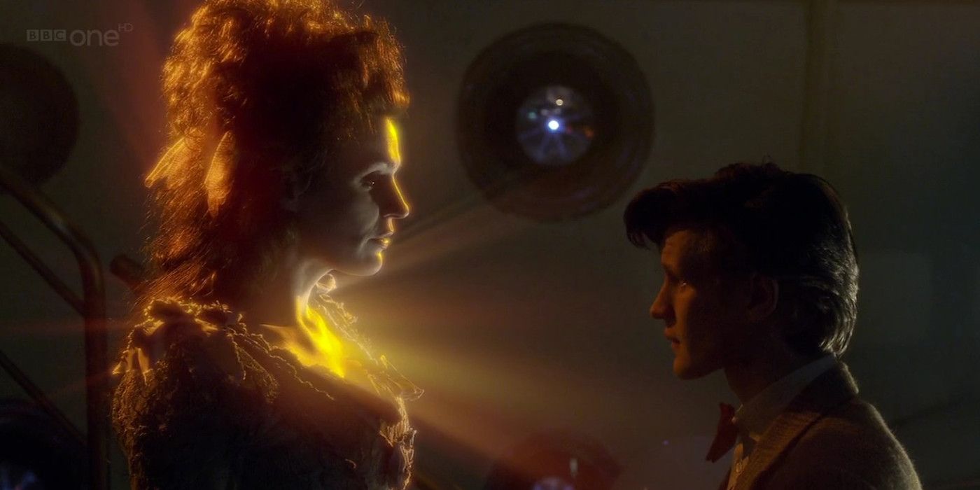 Sensient TARDIS and Matt Smith as the Doctor
