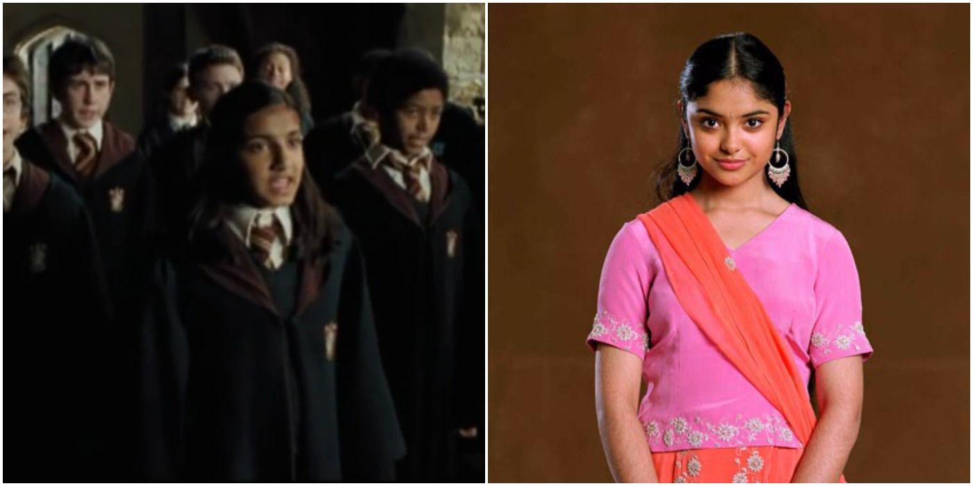 Sharon Sanhu and Afshan Azad as Padma Patil in Harry Potter