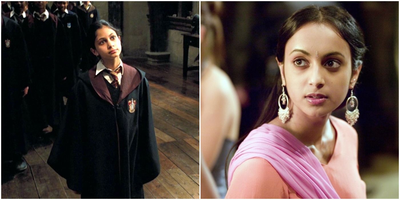 Sitara Shah and Shefali Chowdhury as Parvati Patil in Harry Potter