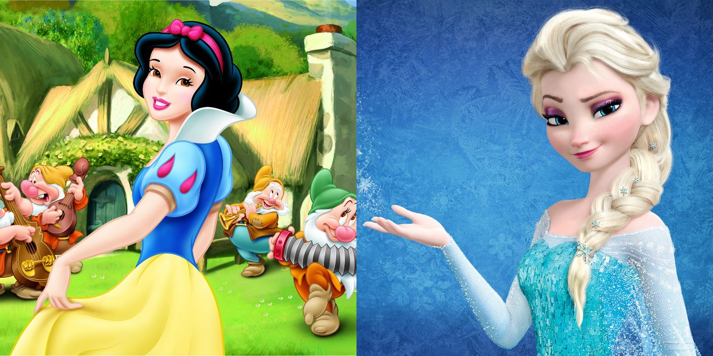 Snow White and Elsa