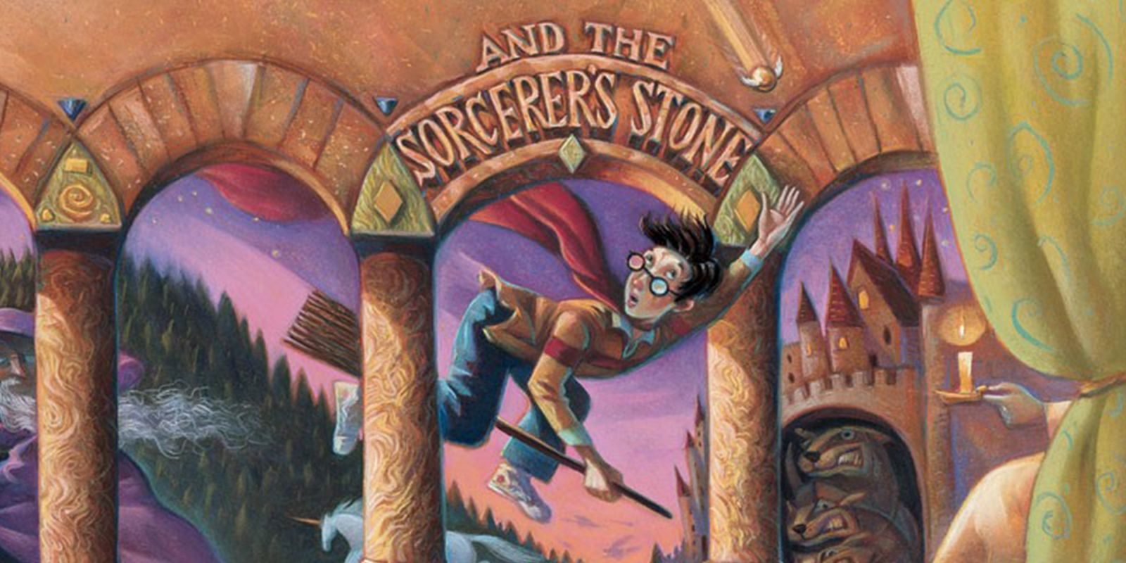 Capa do livro Pedra Filosofal Harry Potter