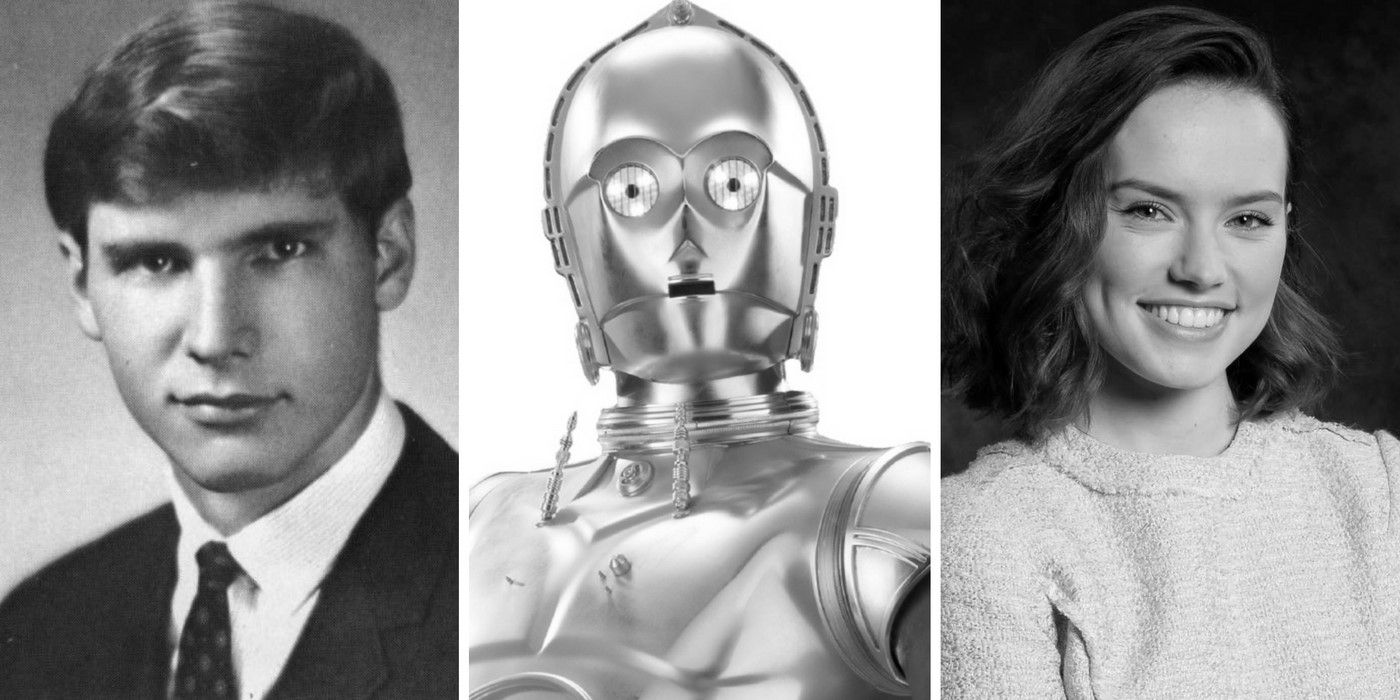 Star Wars Yearbook Photos- Harrison Ford, C-3PO, Daisy Ridley