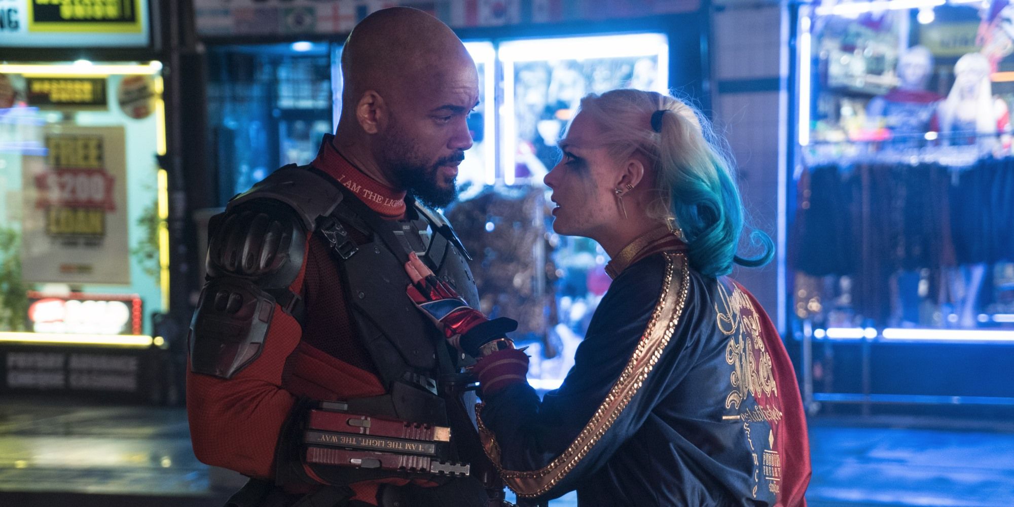 Will Smith and Margot Robbie in the Suicide Squad Extended Cut