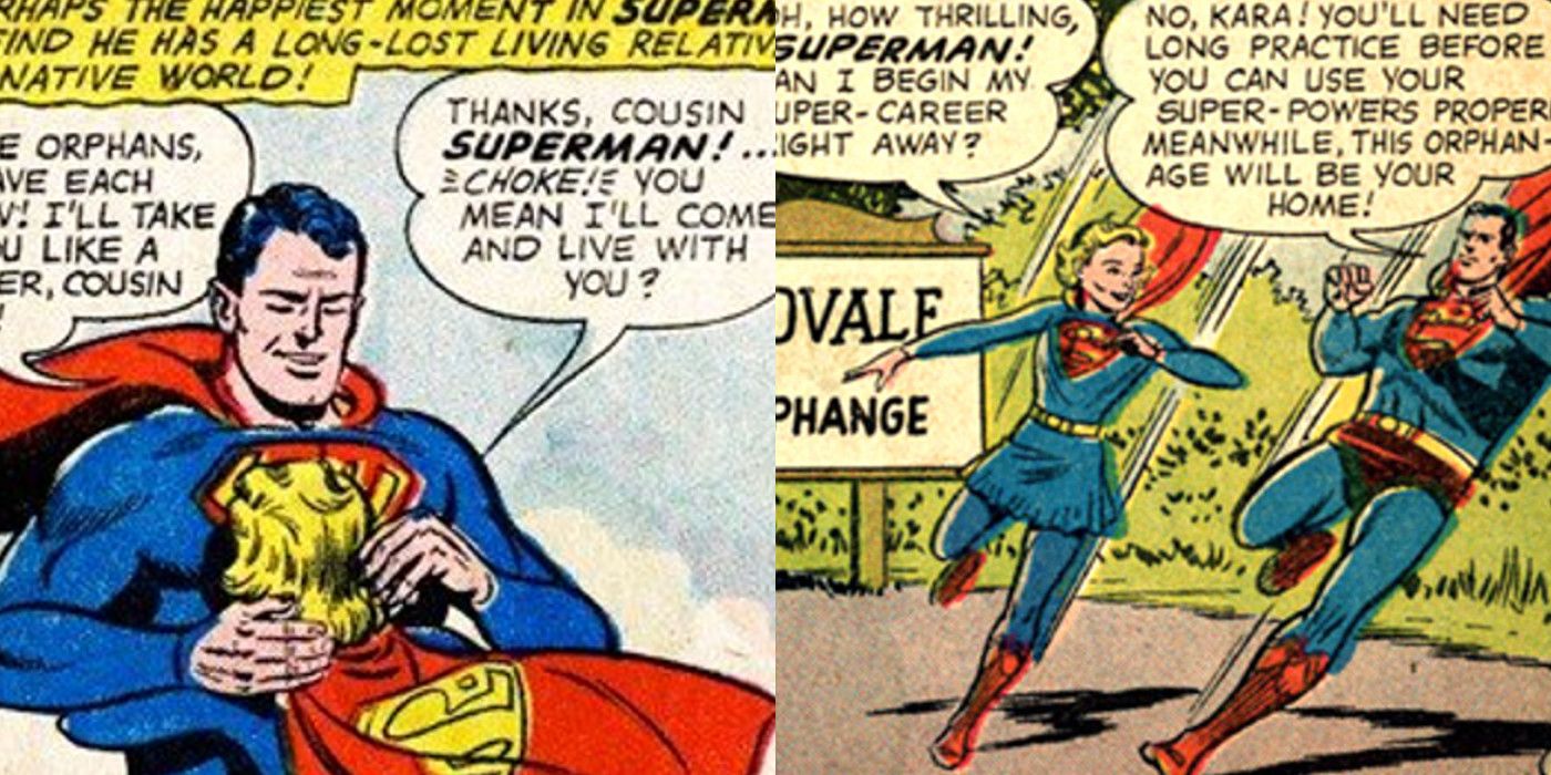 Superman Tells Supergirl to Get Lost