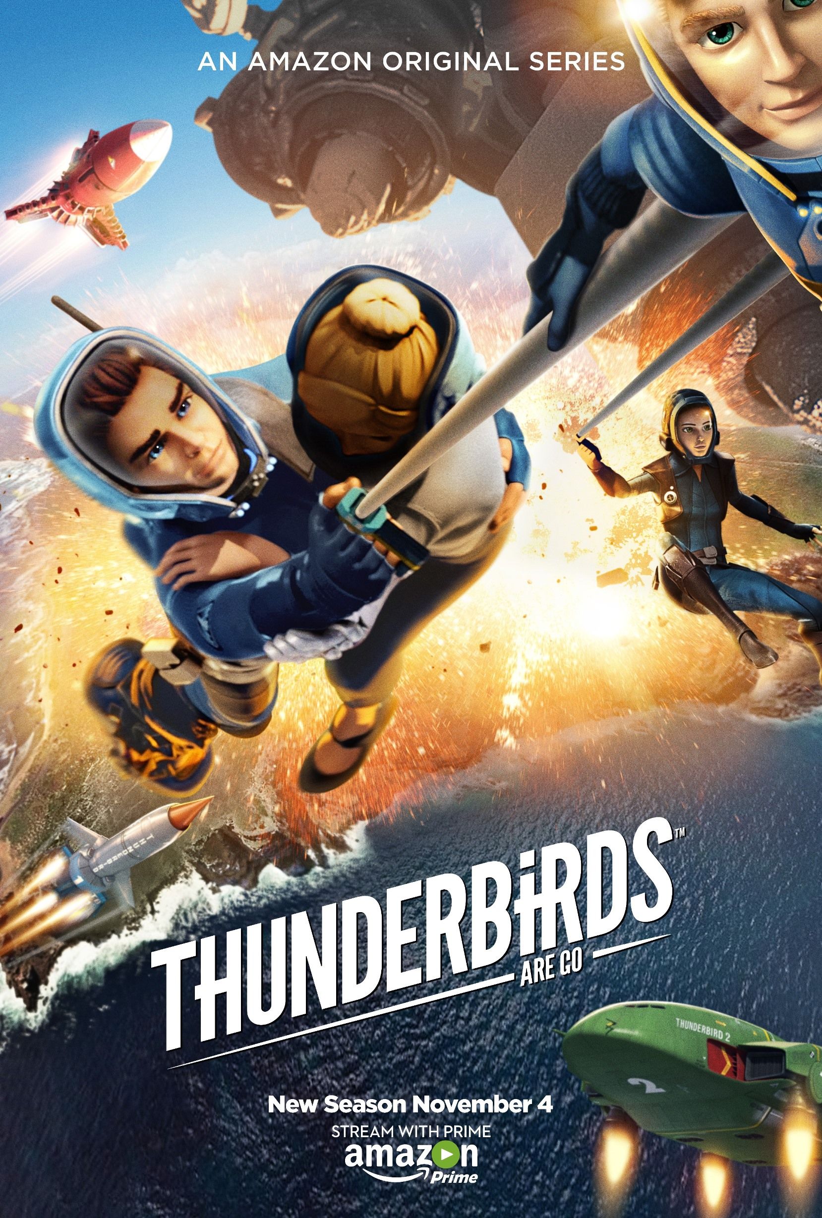 Thunderbirds Are GO Key Art Season 2