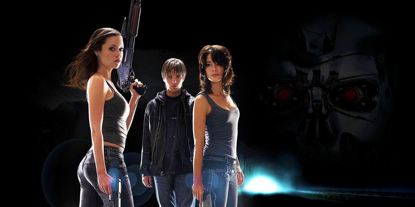 Terminator: The Sarah Connor Chronicles featuring Summer Glau as Cameron, Lena Headey as Sarah Connor, and Thomas Dekker as John Connor