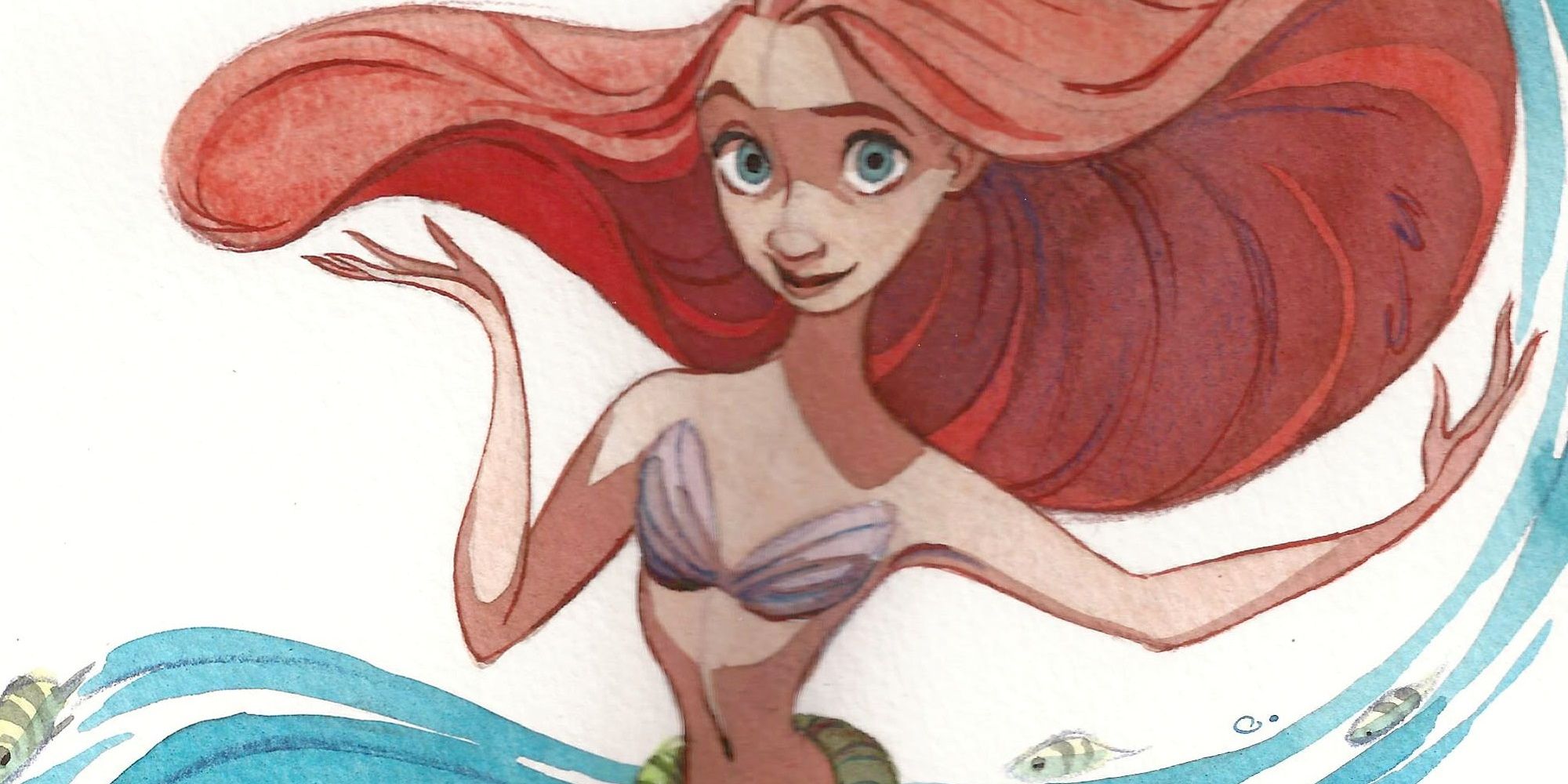 The Little Mermaid - Under the Sea by Cecile Carre - cropped