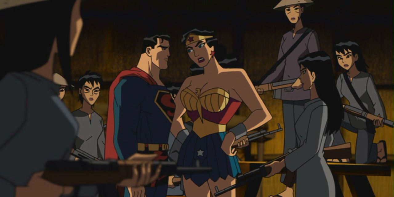 Wonder Woman in Justice League: The New Frontier