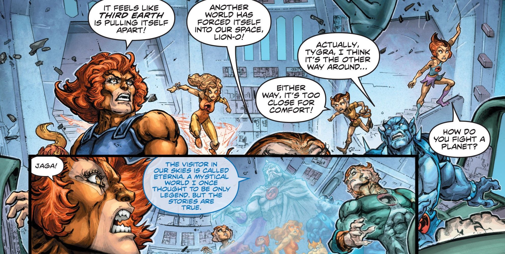 Thundercats He-Man Comic Crossover