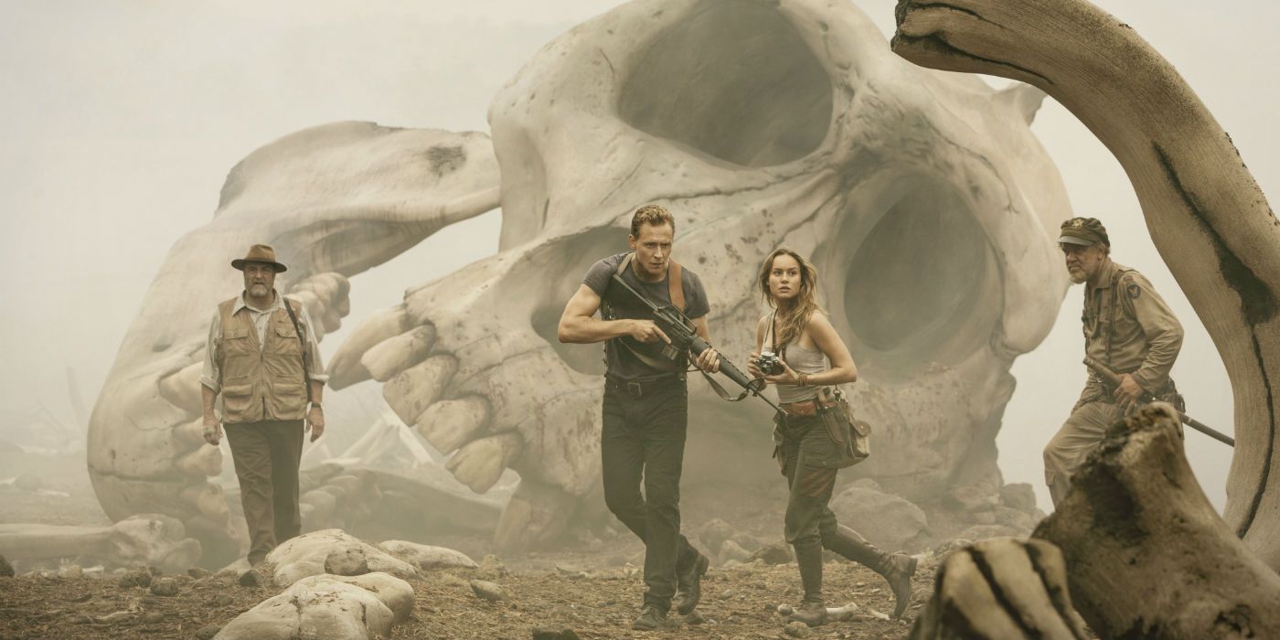 Tom Hiddleston And Brie Larson In Kong: Skull Island