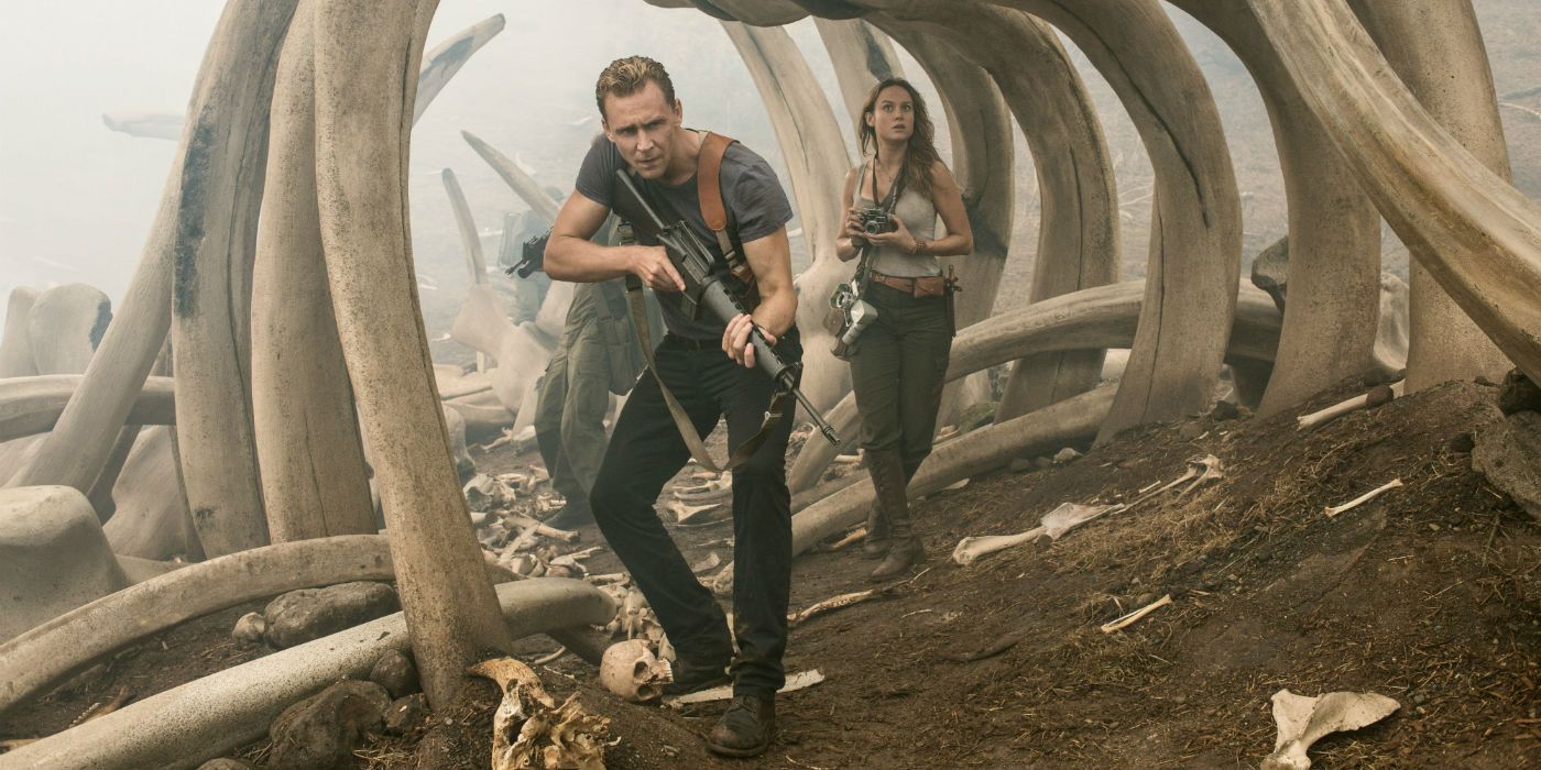 Tom Hiddleston And Brie Larson In Kong: Skull Island