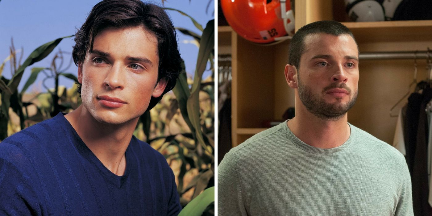 Tom Welling in Smallville and Draft Day
