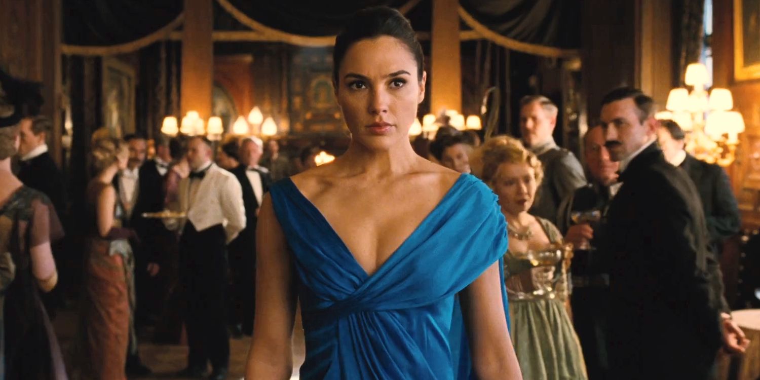 Wonder Woman Trailer Blue Dress
