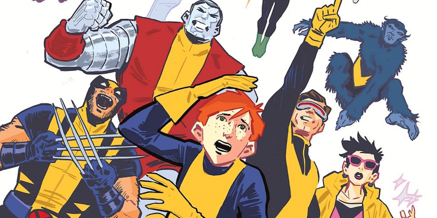 Bailey Hoskins alongside the X-Men in Marvel Comics
