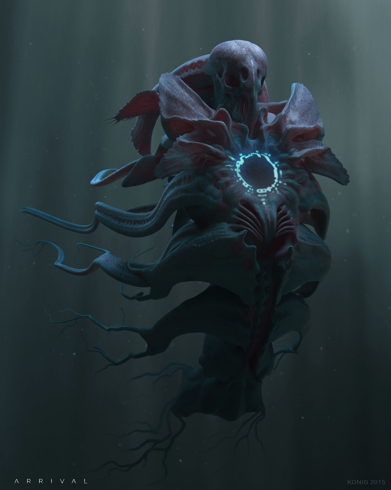Arrival Concept Art - Alien Design