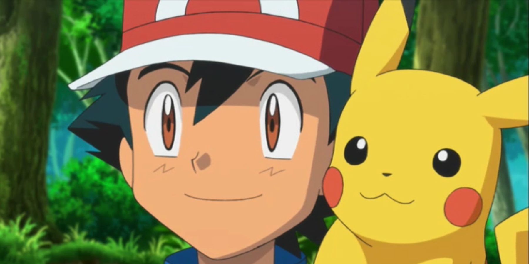 Ash And Pikachu in Pokemon.