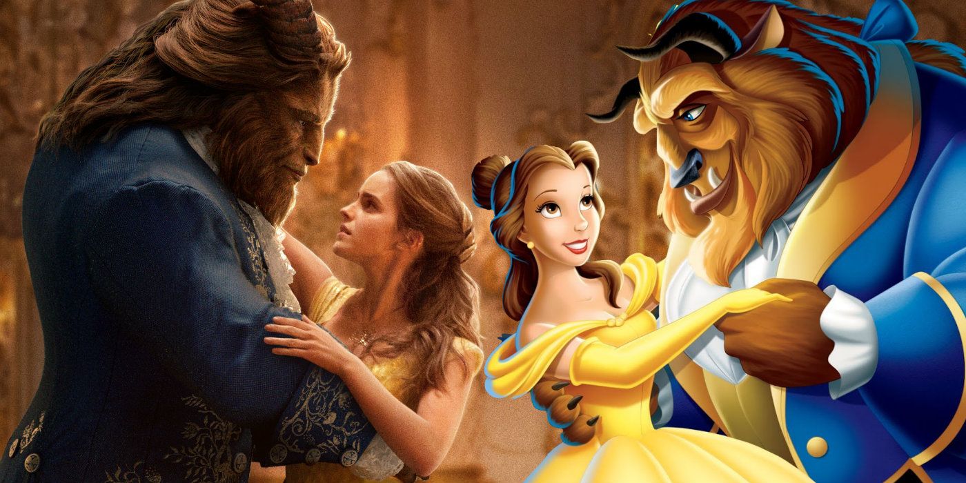 Beauty and the Beast Trailer #2 Compared to the Animated Version