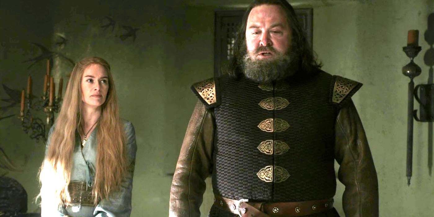 Cersei Lannister and Robert Baratheon