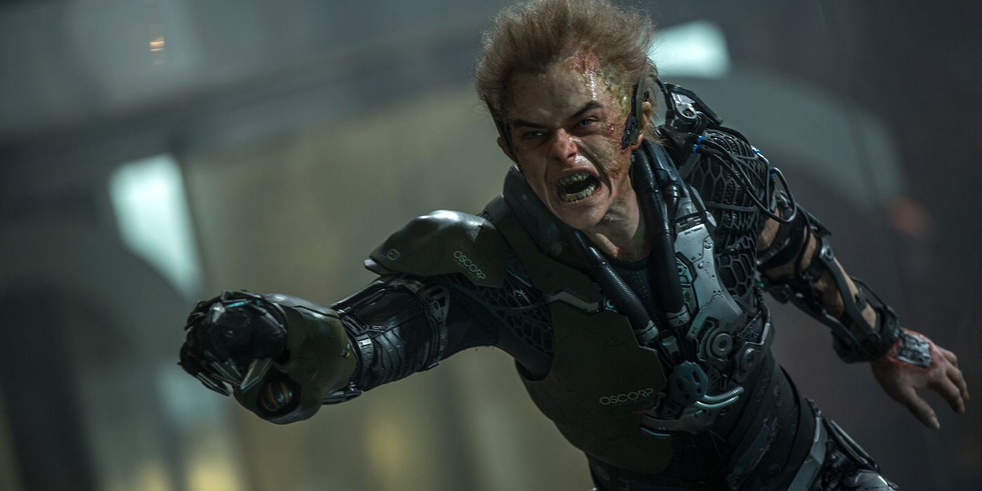 Dane Dehaan as the Green Goblin in The Amazing Spider-Man 2