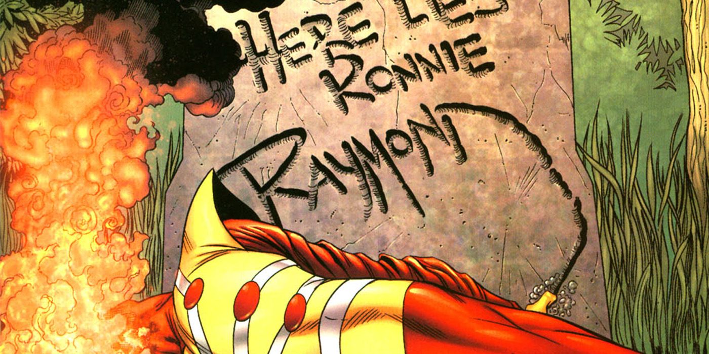 Firestorm death of Ronnie Raymond