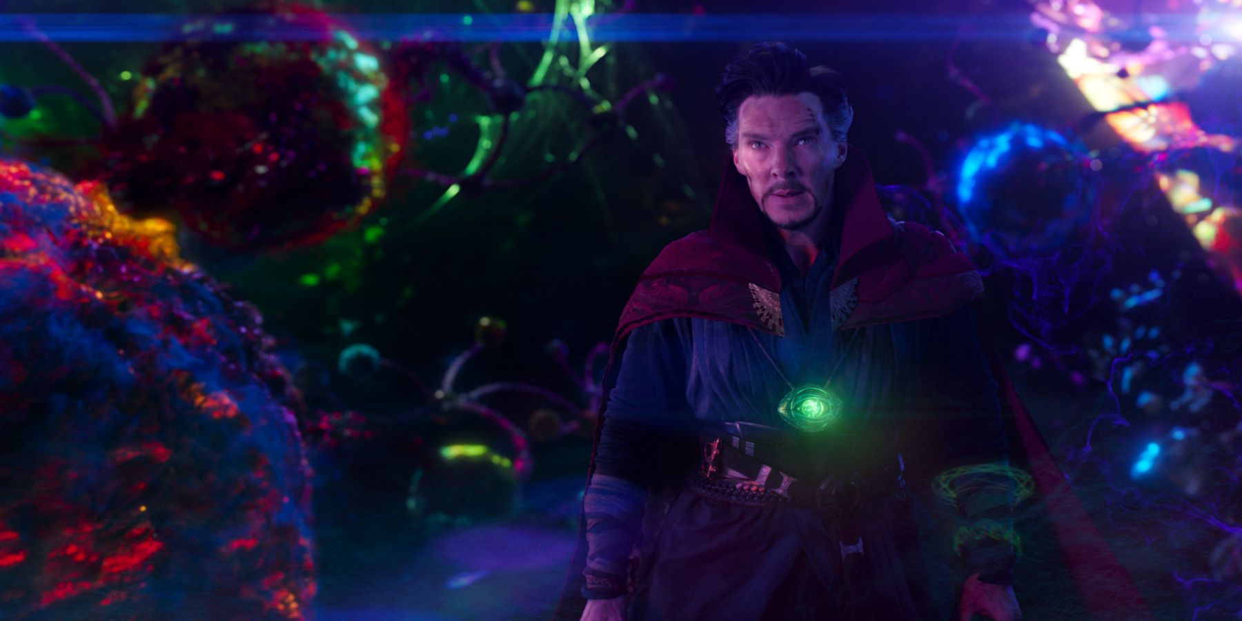 Doctor Strange faces off against Dormammu in his first solo movie