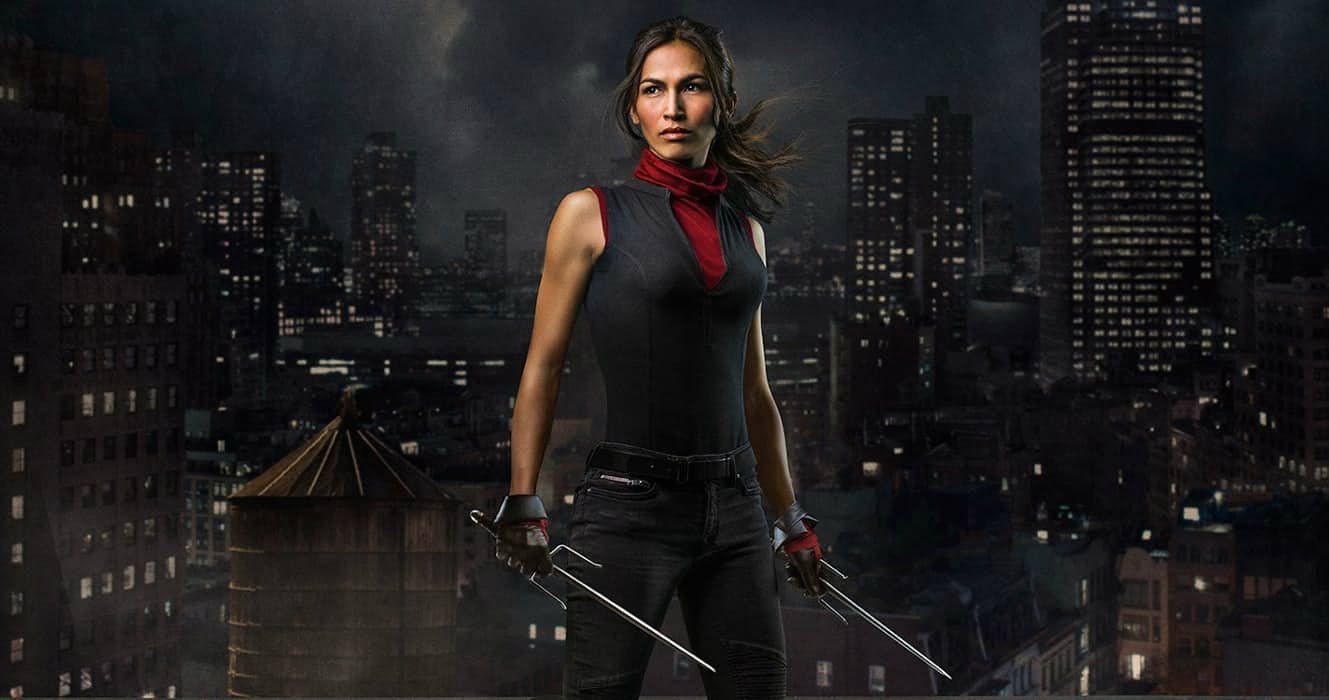 Elodie Yung as Elektra from Daredevil season 2