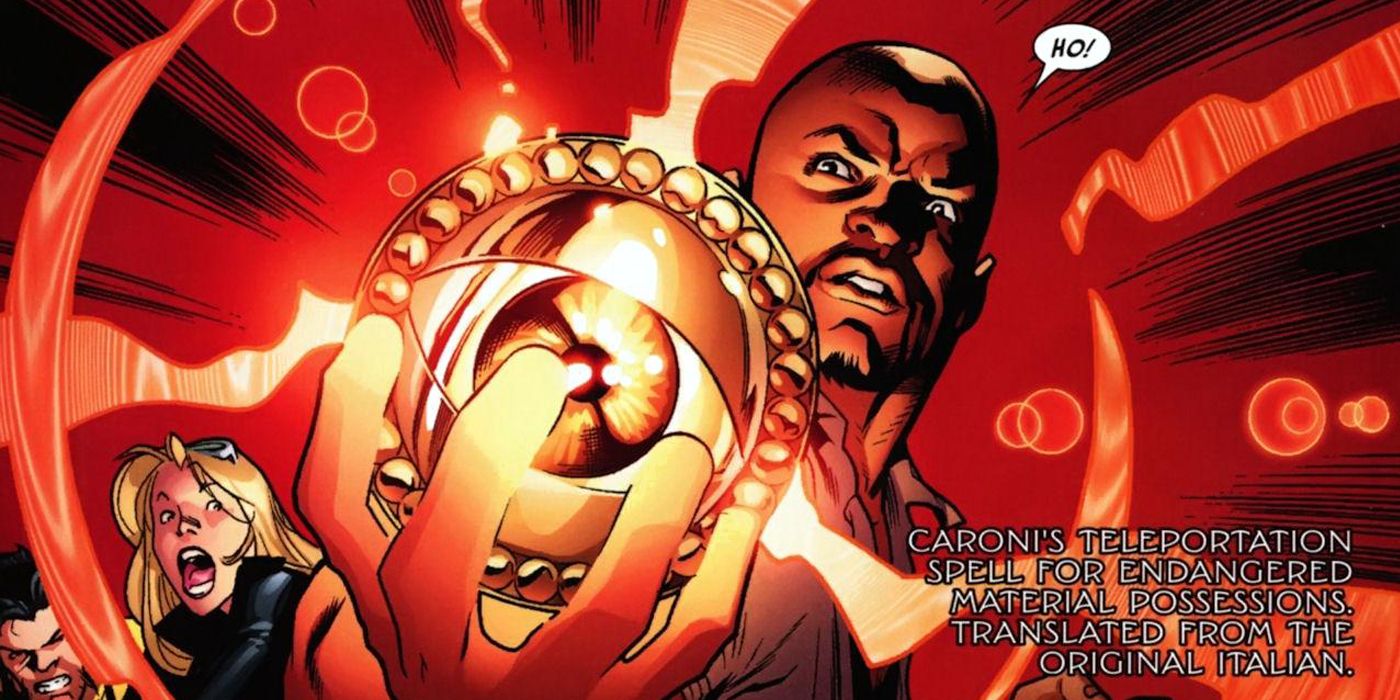 Luke Cage New Avengers with Doctor Strange Eye of Agamotto