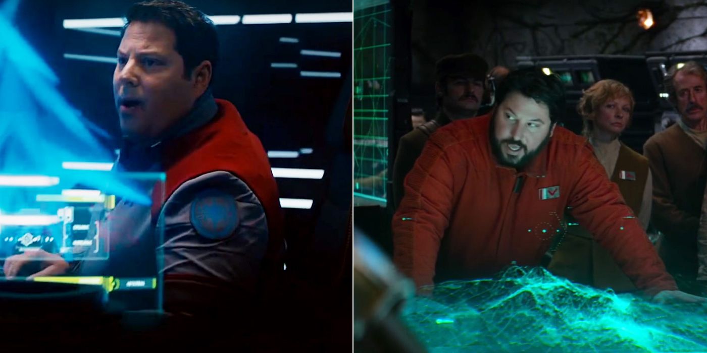 Greg Grunberg as Commander Finnegan in Star Trek Beyond and as Snap Wexley in Star Wars: The Force Awakens 