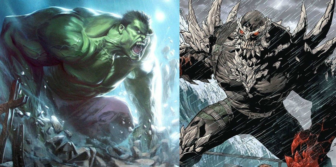 Hulk Vs Doomsday Death Battle Video Screen Rant