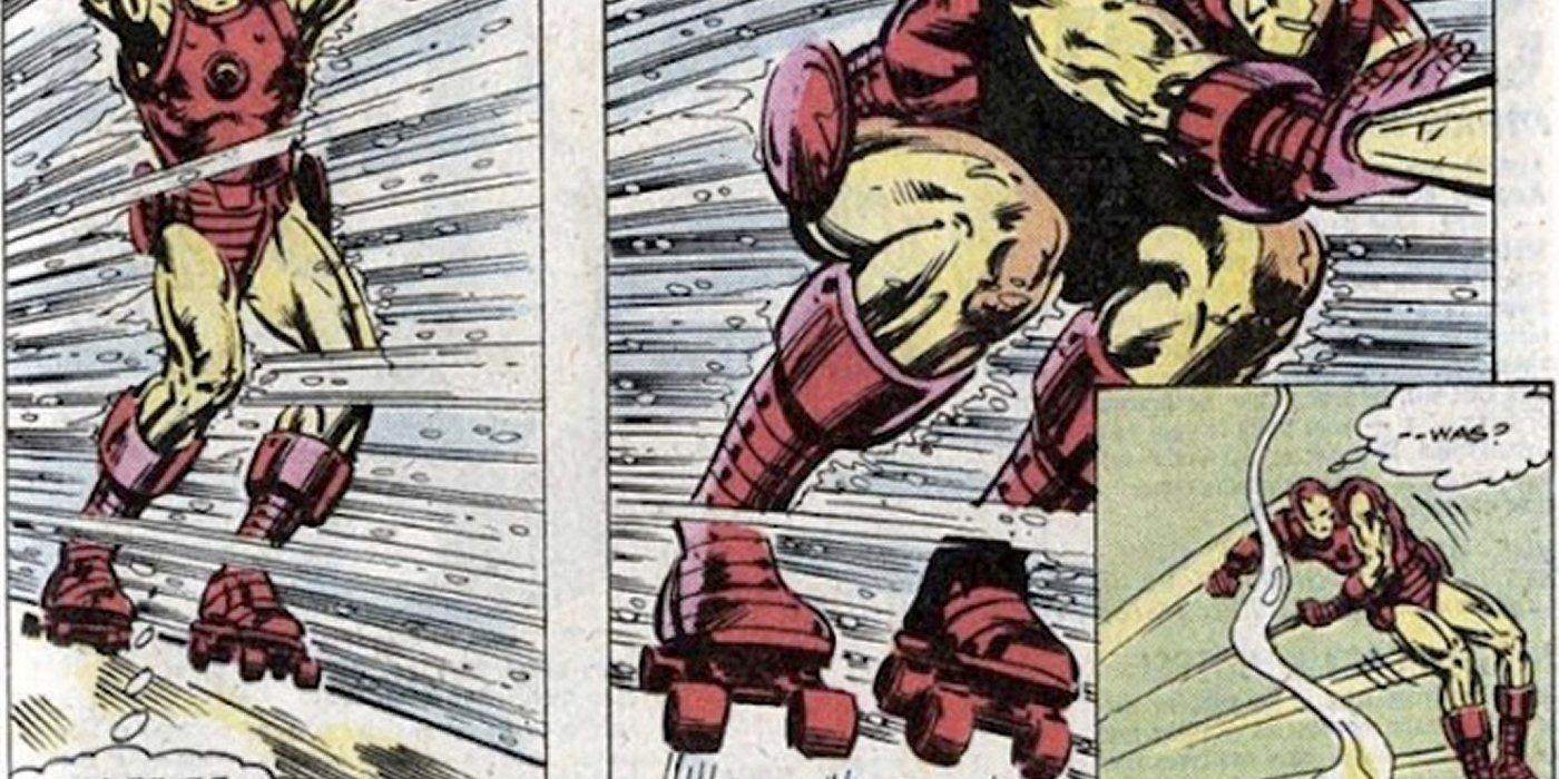 Iron Man/Tony Stark jet powered roller skates Marvel