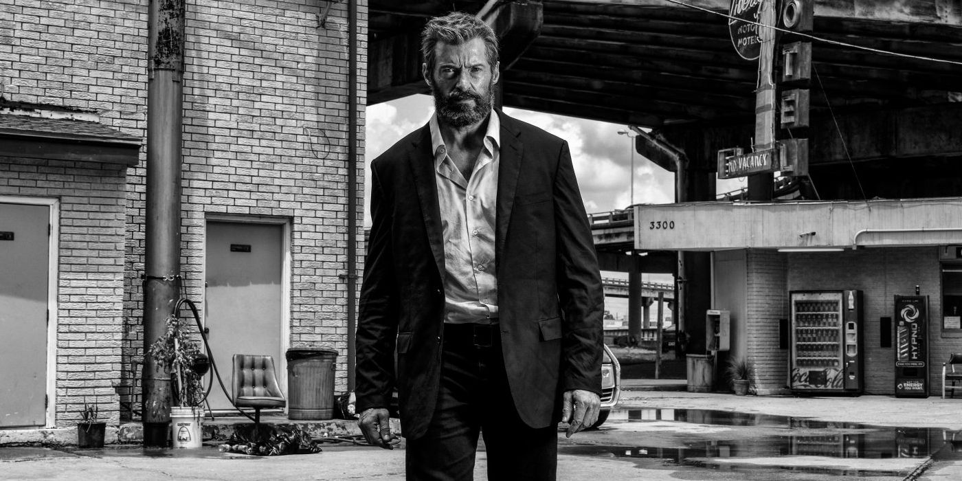 Logan (2017) - Wolverine (Hugh Jackman) at the Liberty Motel
