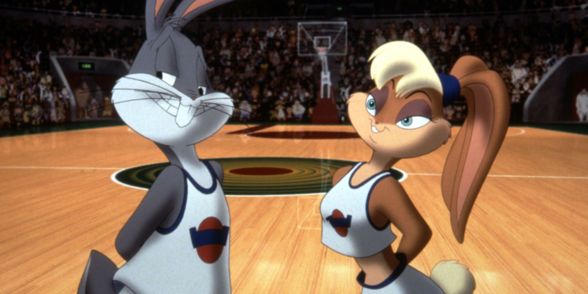 Bugs and Lola Bunny from Space Jam