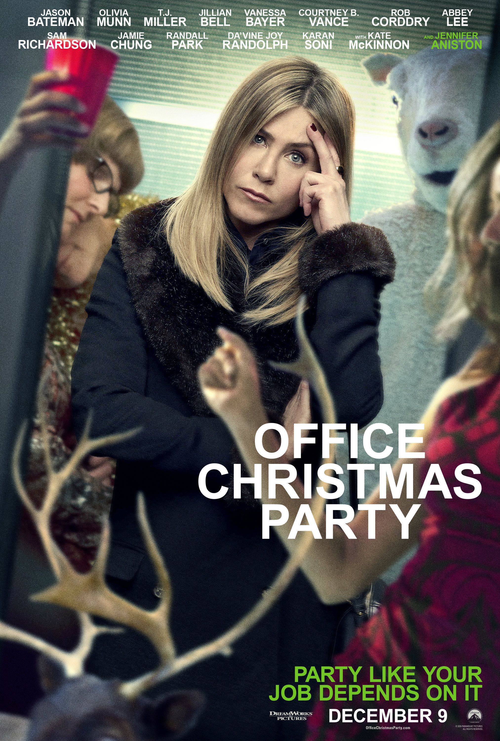 Office Christmas Party Poster - Jennifer Aniston