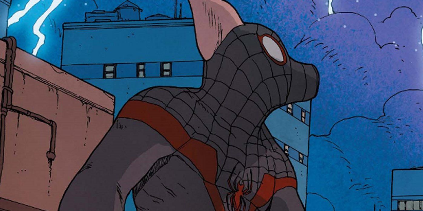 Ultimate Spider-Ham Miles Morhames Marvel