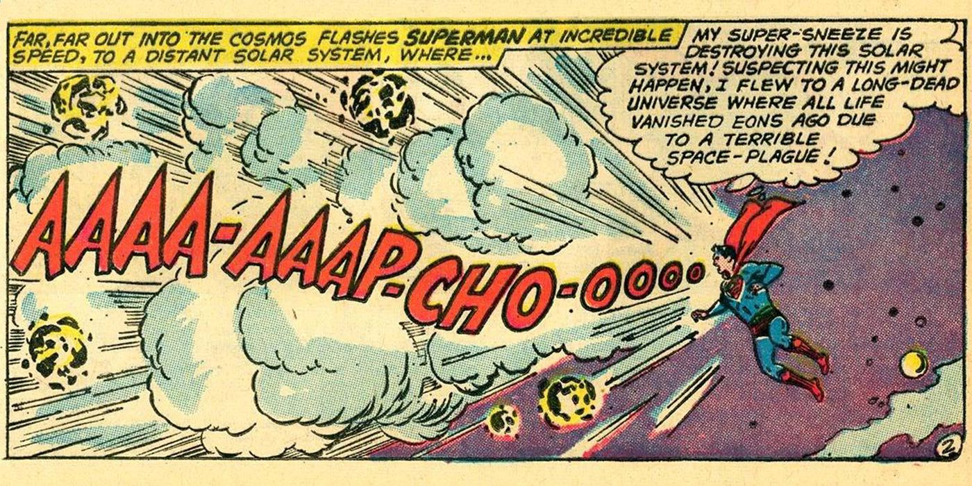 Superman Super Sneeze