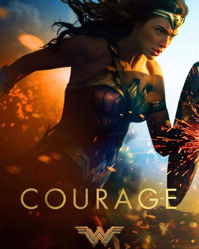 Wonder Woman poster - Courage