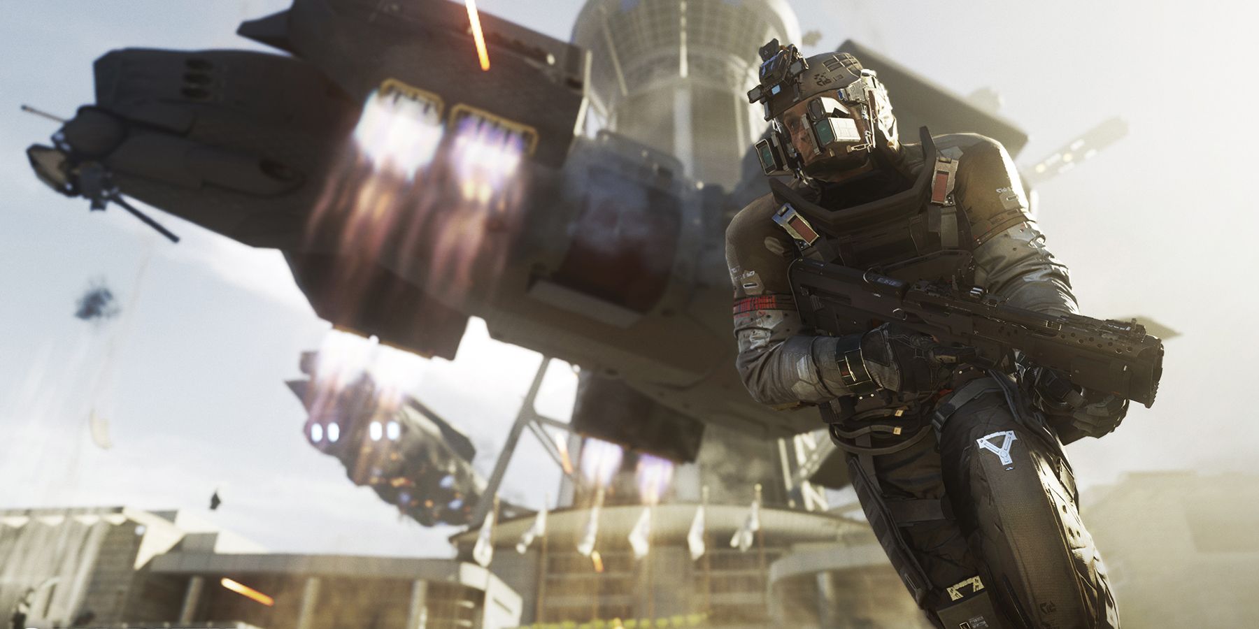 Captura de tela da campanha Call of Duty Infinite Warfare