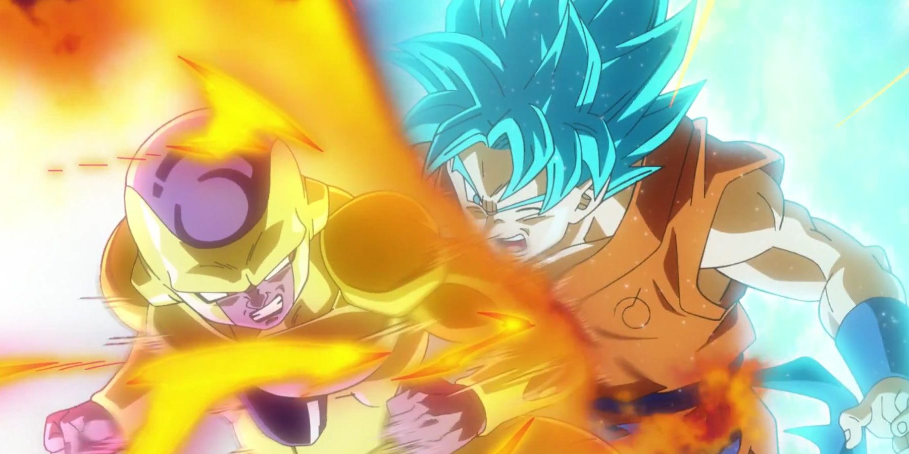 Frieza and Goku in Dragon Ball Super