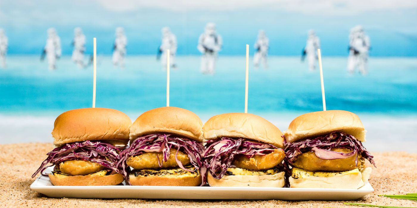 Alamo Drafthouse - Fish Sliders Inspired By Star Wars