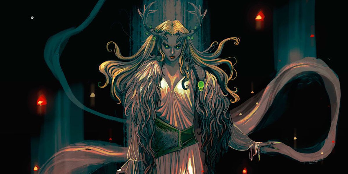 Amora the Enchantress from Marvel Comics