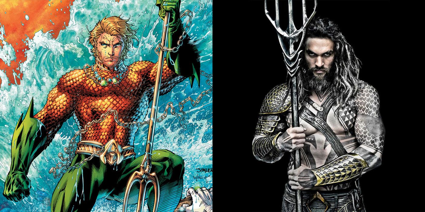Aquaman vs Jason Mamoa