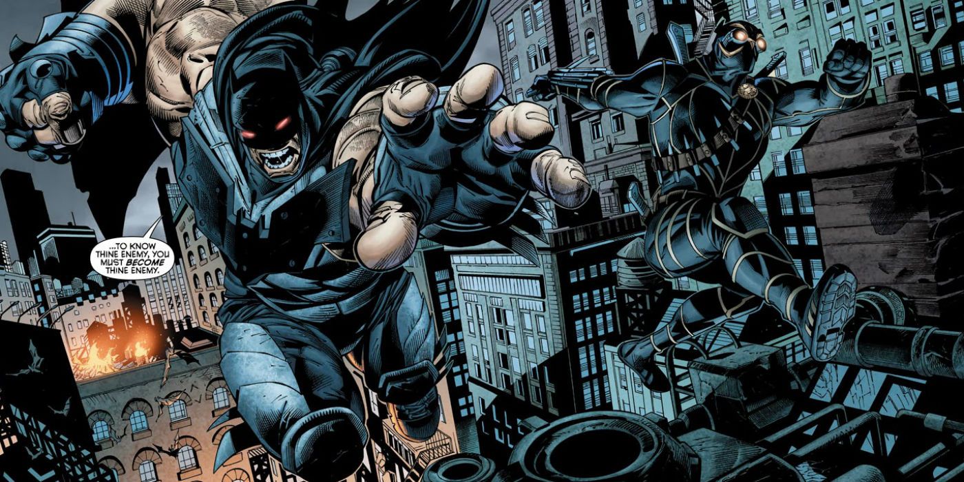 Bane as Batman in Arkham War comic